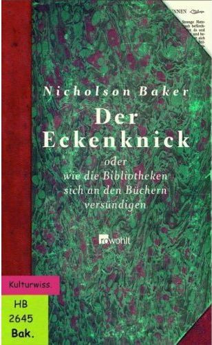 Nicholson Baker: Der Eckenknick